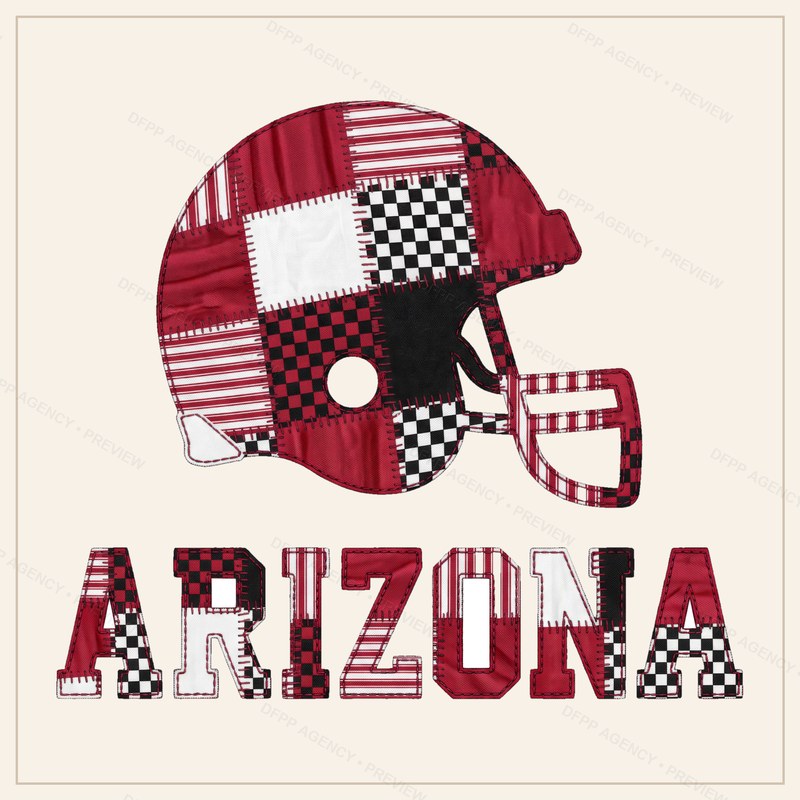 Arizona Vintage Crest Patchwork Digital Download