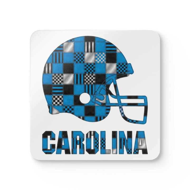 Carolina Vintage Crest Patchwork Coaster