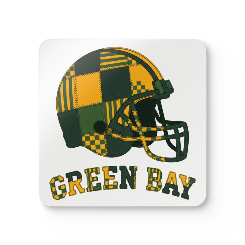 Detroit Vintage Crest Patchwork Coaster