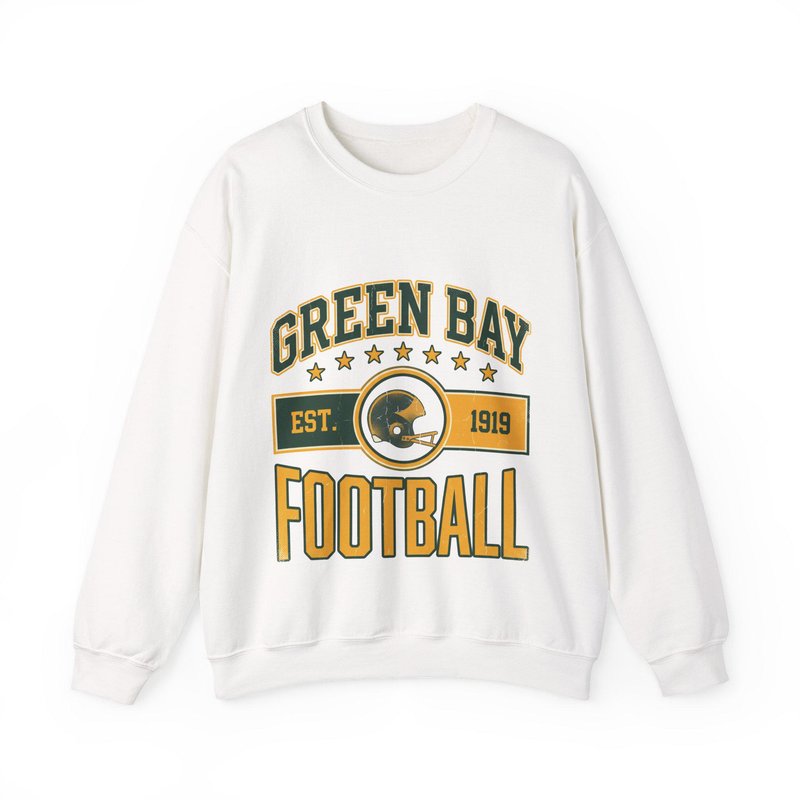 Green Bay Vintage Crest Sweatshirt