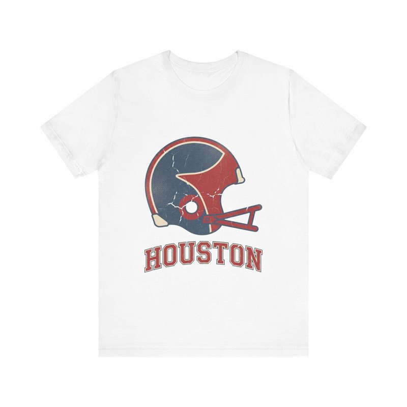 Houston Vintage Crest Sport-Style T-Shirt