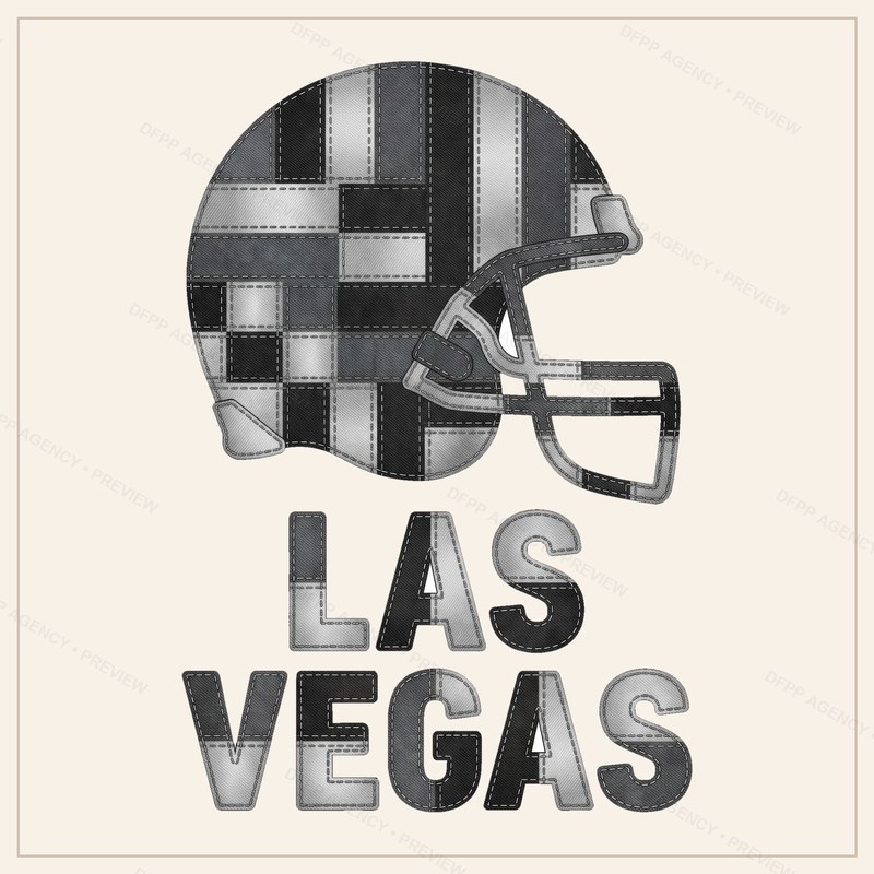 Las Vegas Vintage Crest Patchwork Digital Download