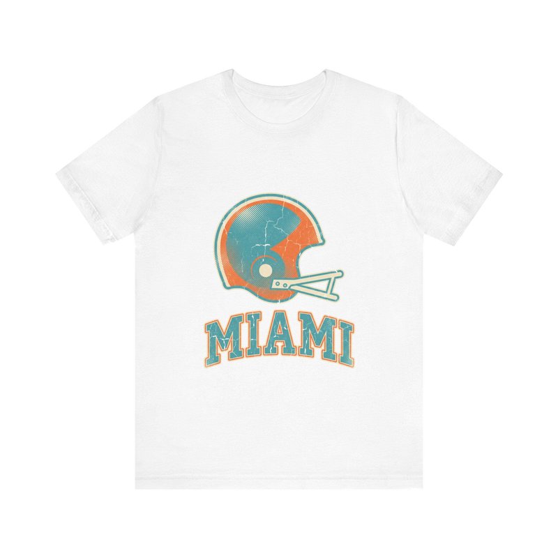 Miami Vintage Crest Sport-Style T-Shirt