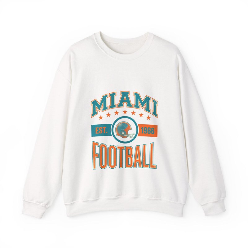 Miami Vintage Crest Sweatshirt