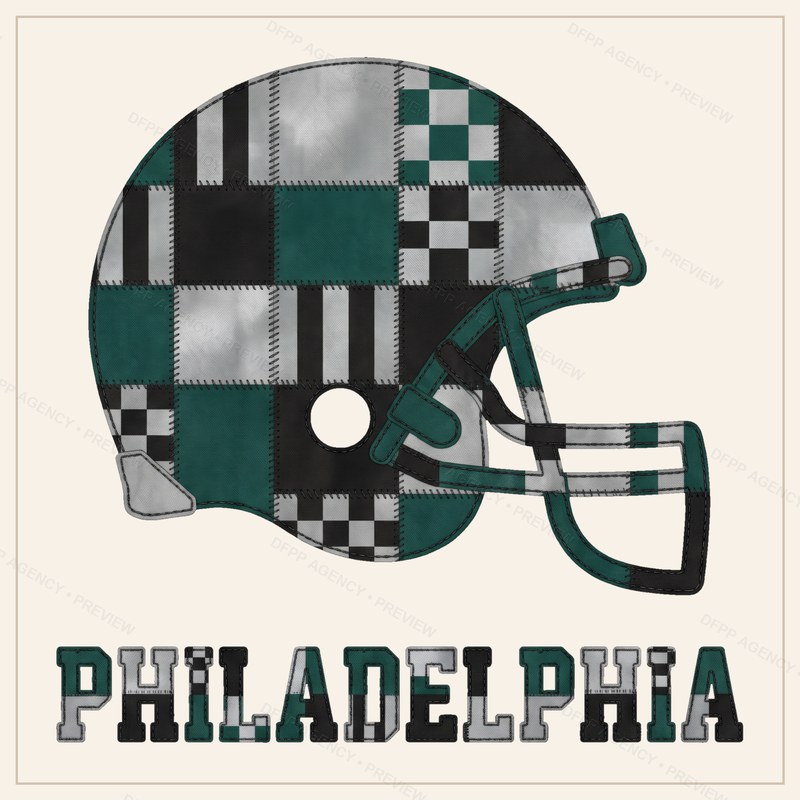 Philadelphia Vintage Crest Patchwork Digital Download