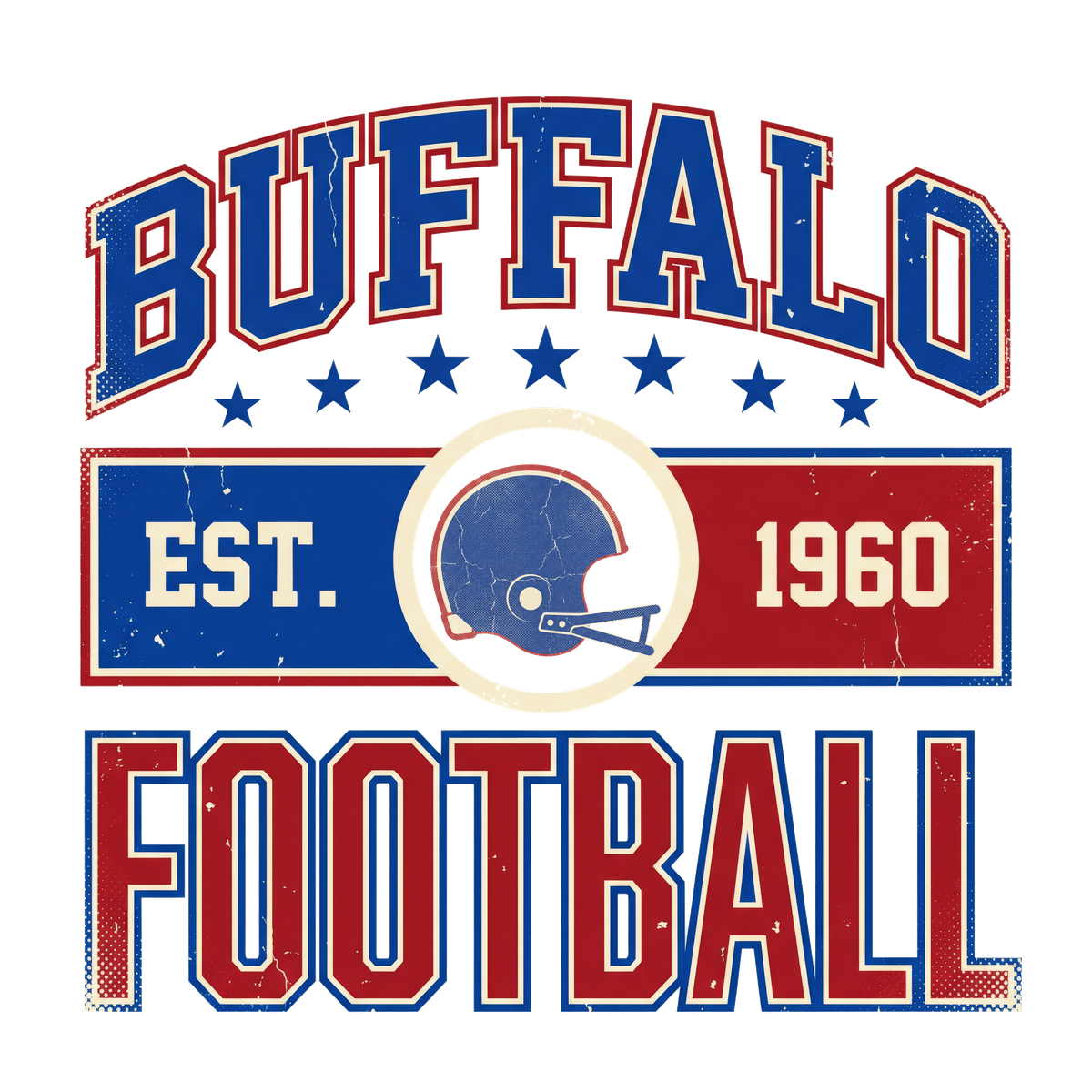Buffalo Vintage Crest design