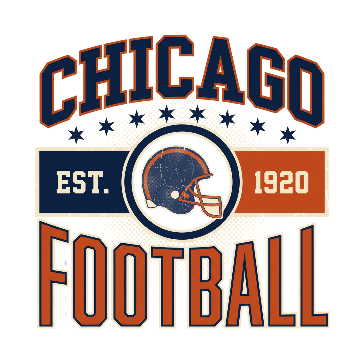Chicago Vintage Crest design