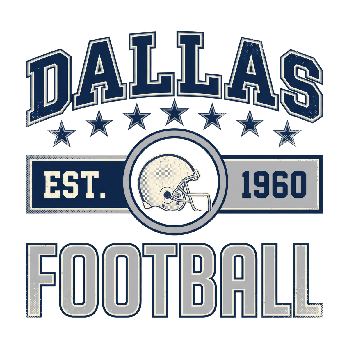 Dallas Vintage Crest design