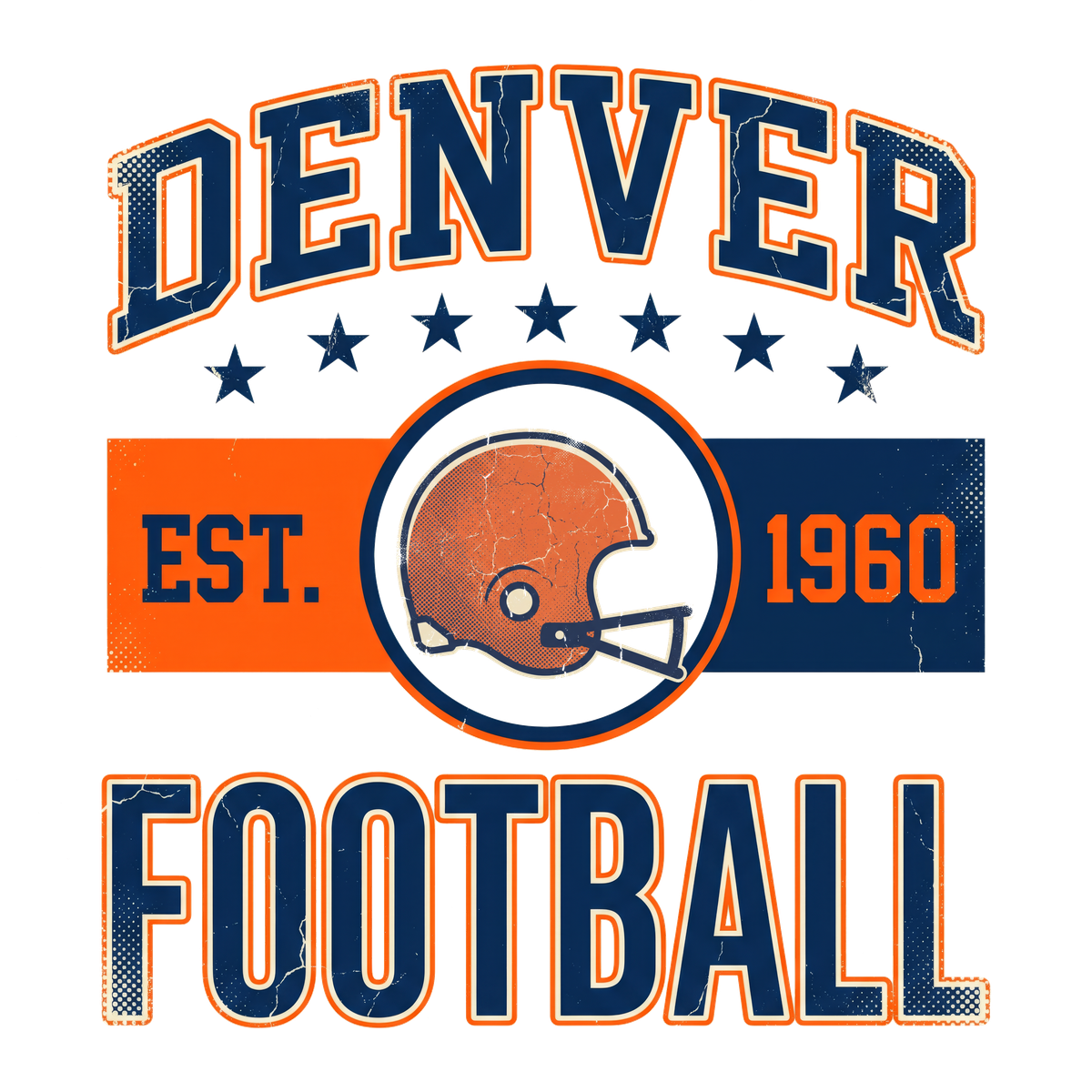 Denver Vintage Crest design