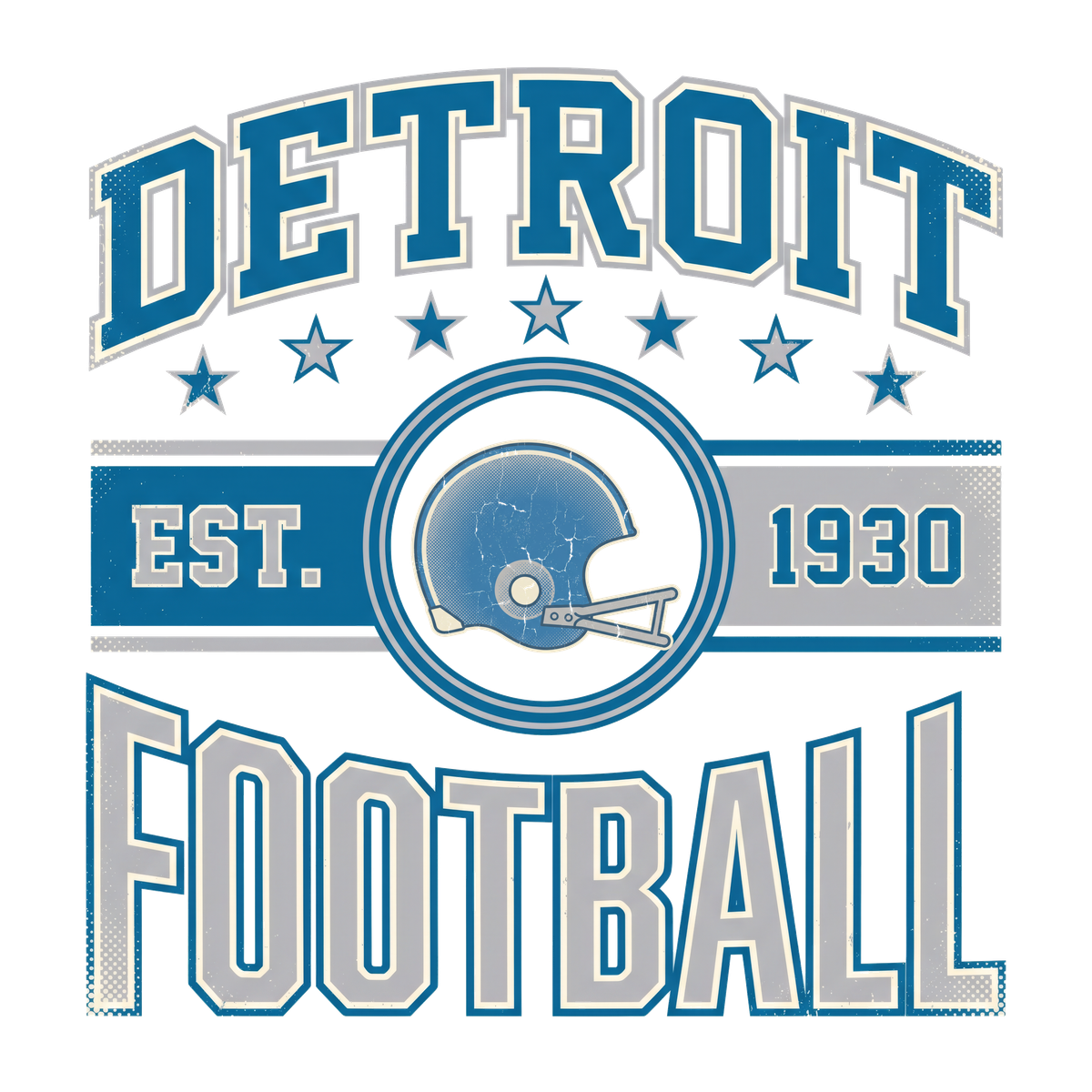 Detroit Vintage Crest design
