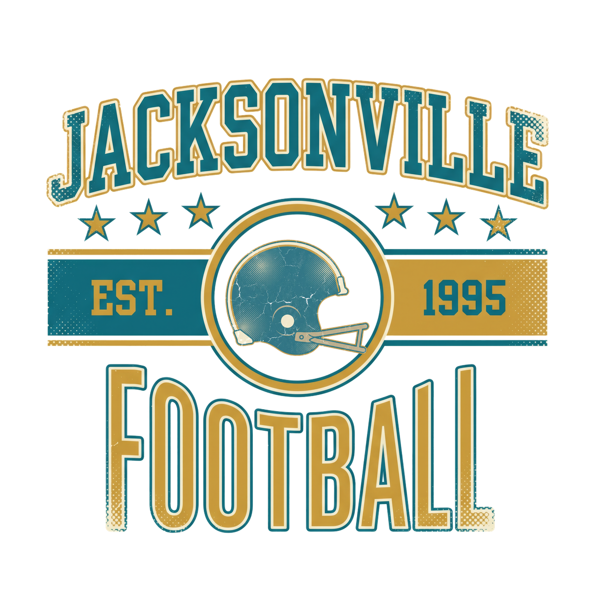 Jacksonville Vintage Crest design