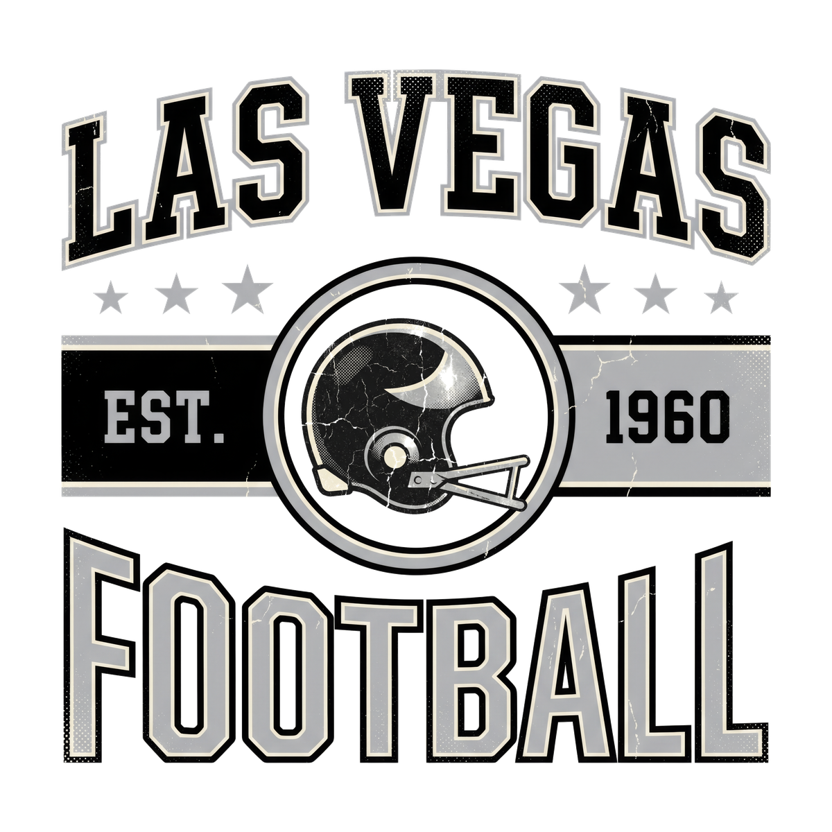 Las Vegas Vintage Crest design