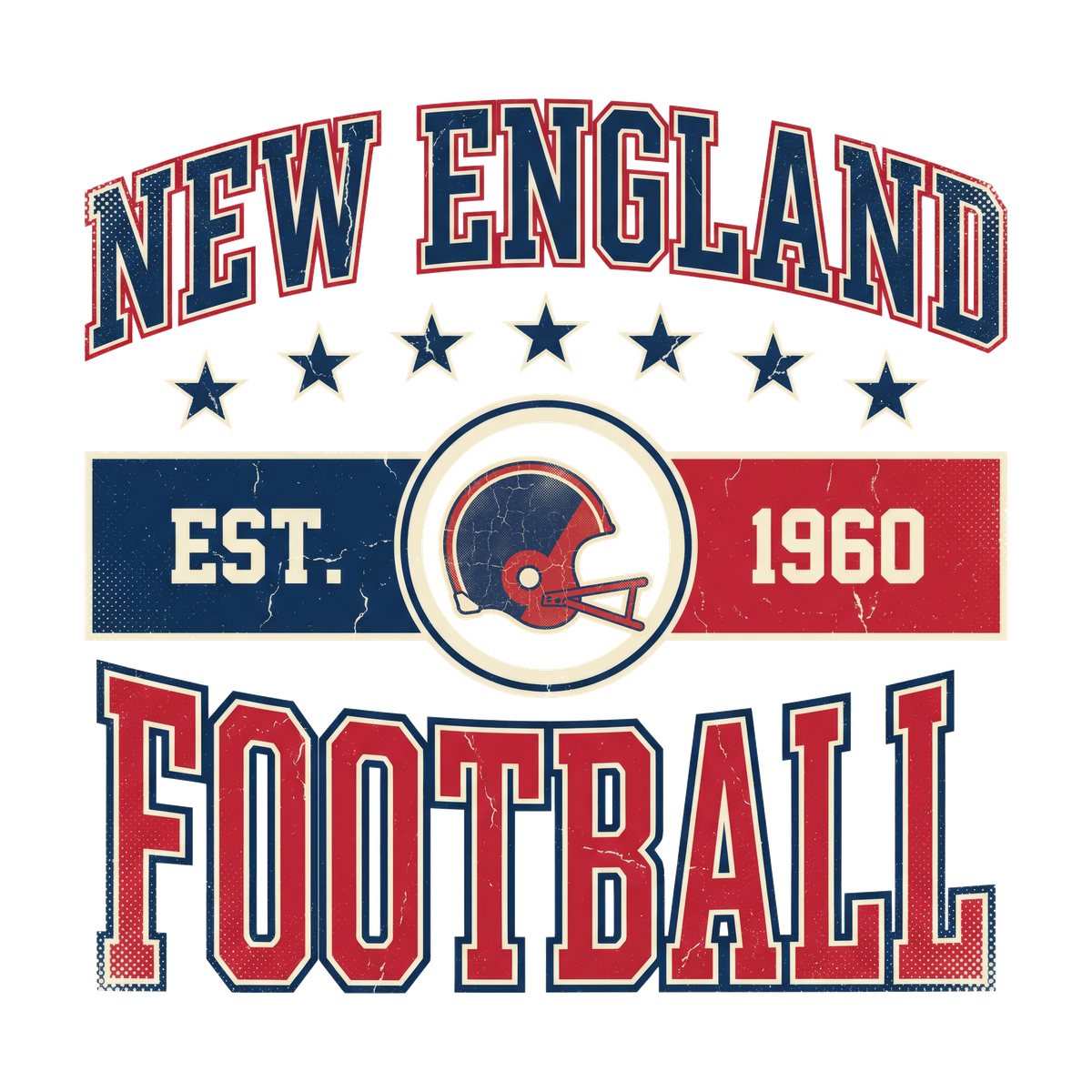 New England Vintage Crest design