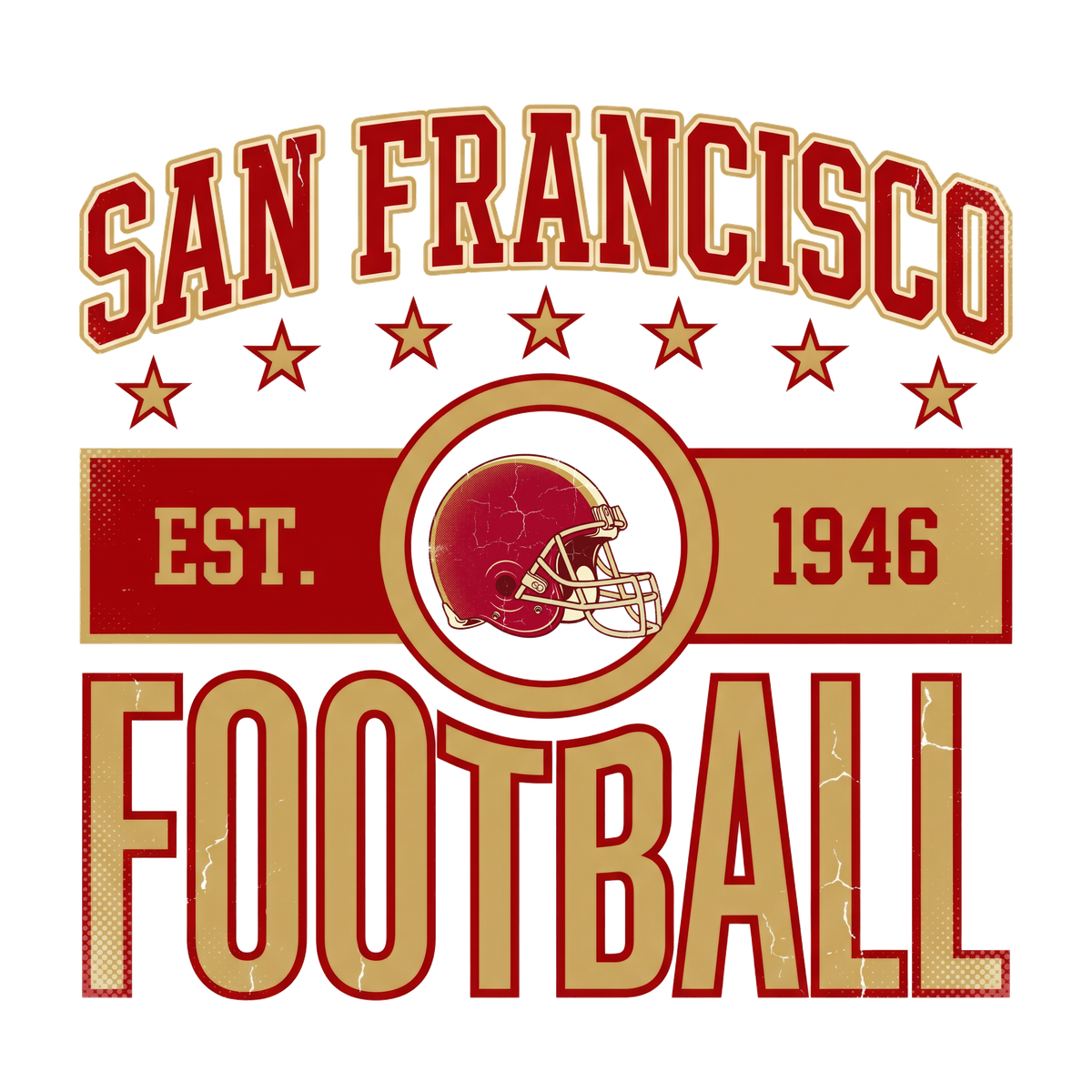 San Francisco Vintage Crest design