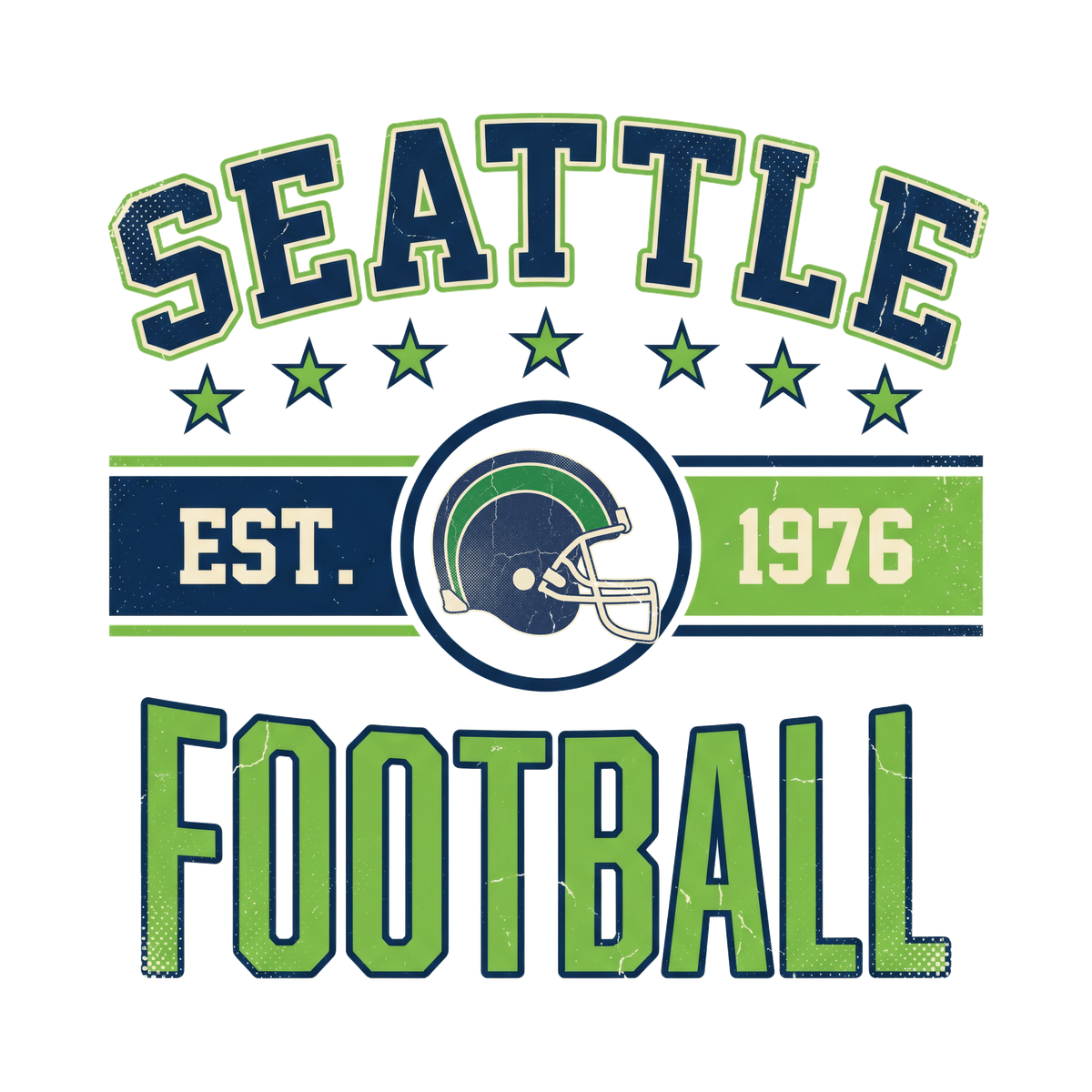 Seattle Vintage Crest design
