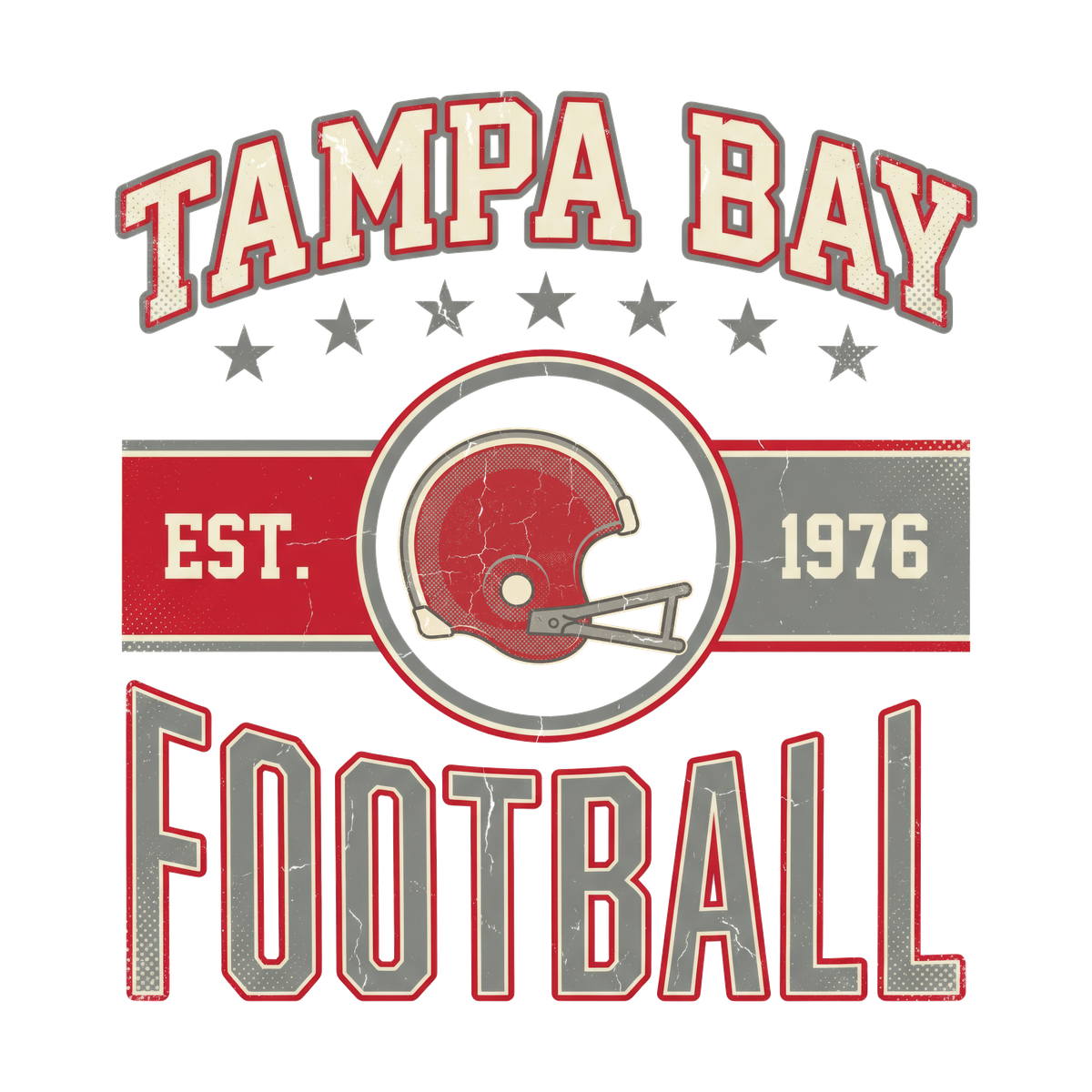 Tampa Bay Vintage Crest design