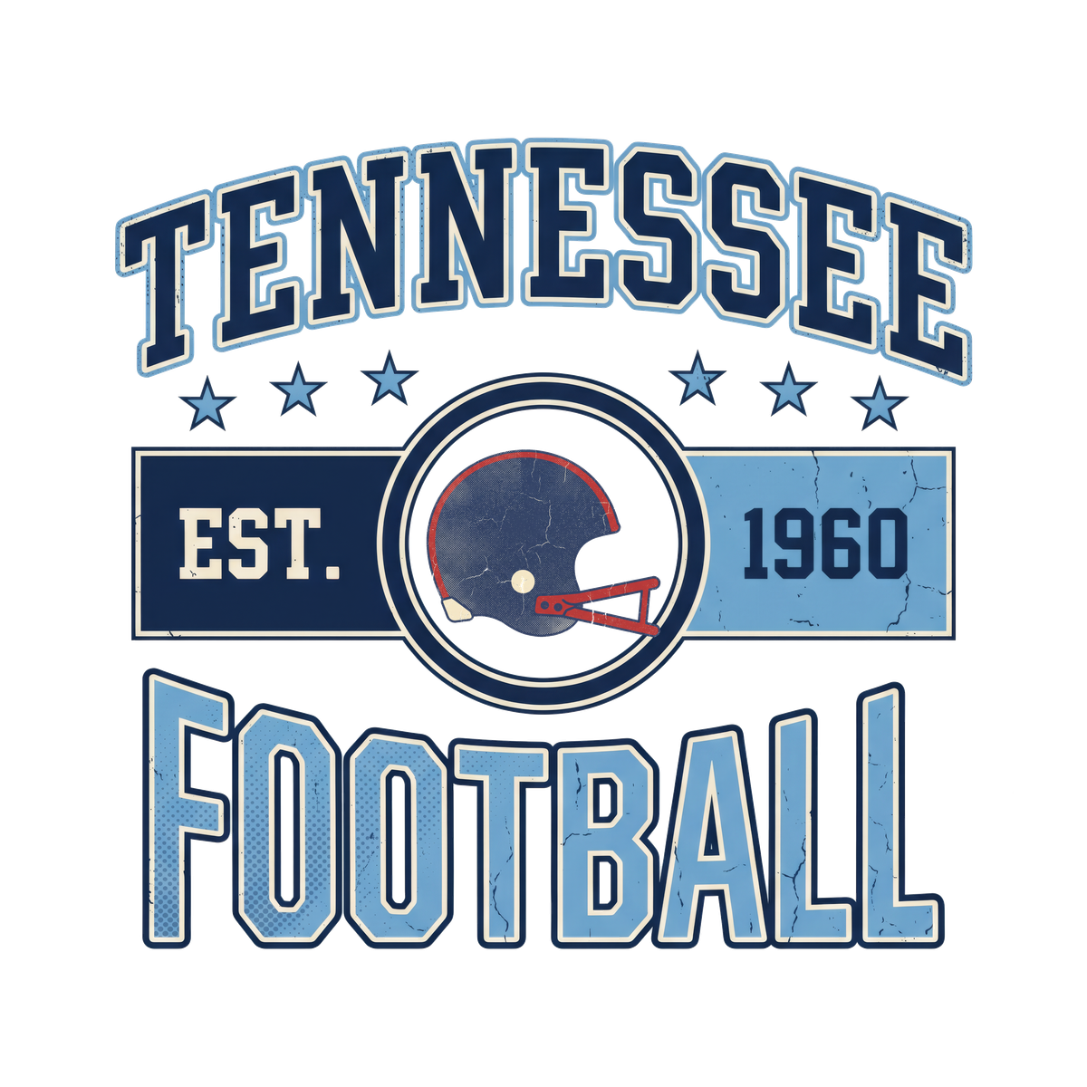 Tennessee Vintage Crest design