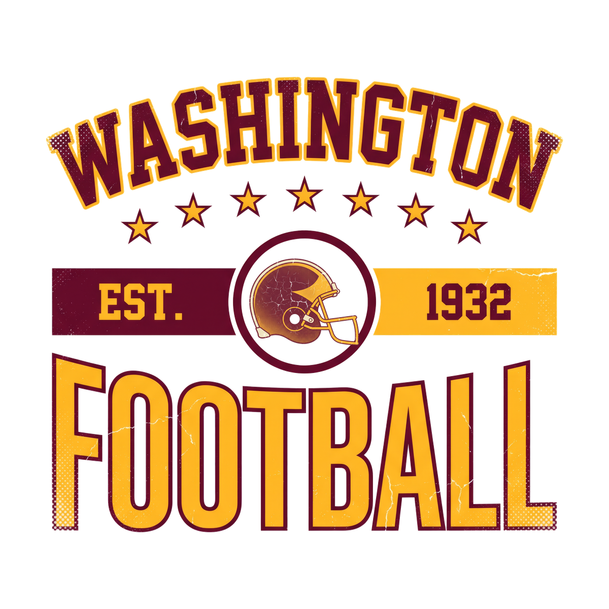 Washington Vintage Crest design